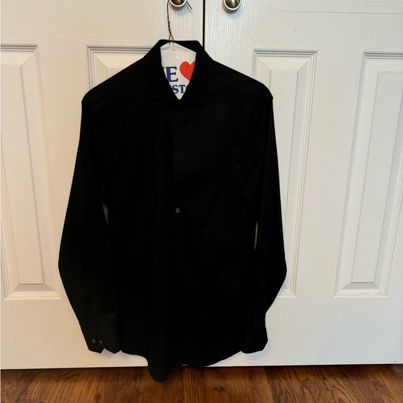 Men’s black dress shirt - Picture 3 of 4